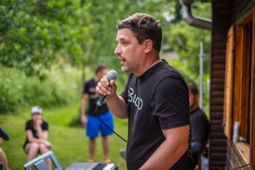 Úvodná reč. Jiří Jobánek, šéf sprievodcovského tímu.